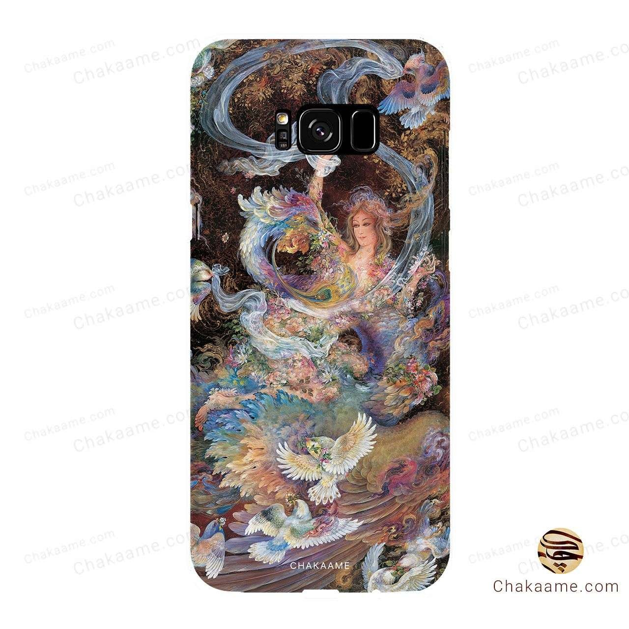 قاب موبایل طرح همای سعادت اثر استاد... قاب موبایل طرح همای سعادت اثر استاد...