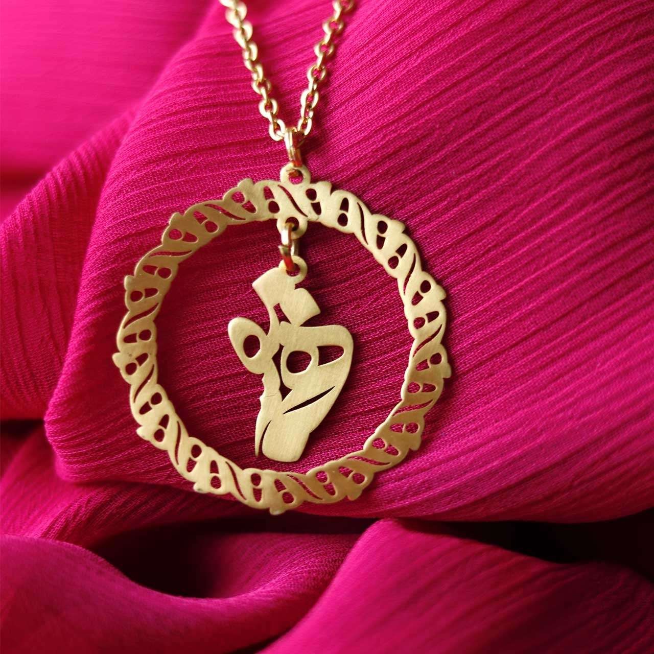 گردنبند طلا - طرح همنفس گردنبند طلا - طرح همنفس