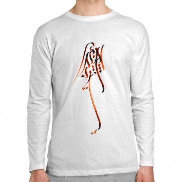 تی شرت آستین بلند طرح بی تو... 2