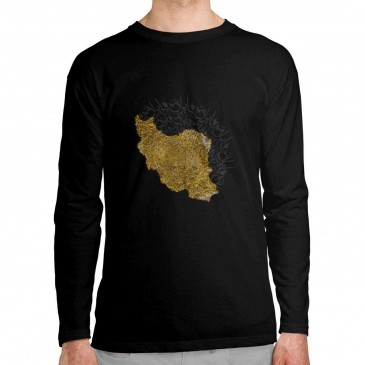 تی شرت آستین بلند طرح ایران من