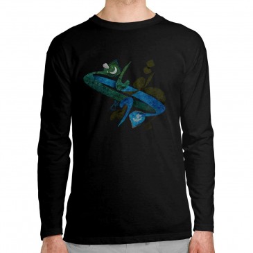 تی شرت آستین بلند طرح ماه و...