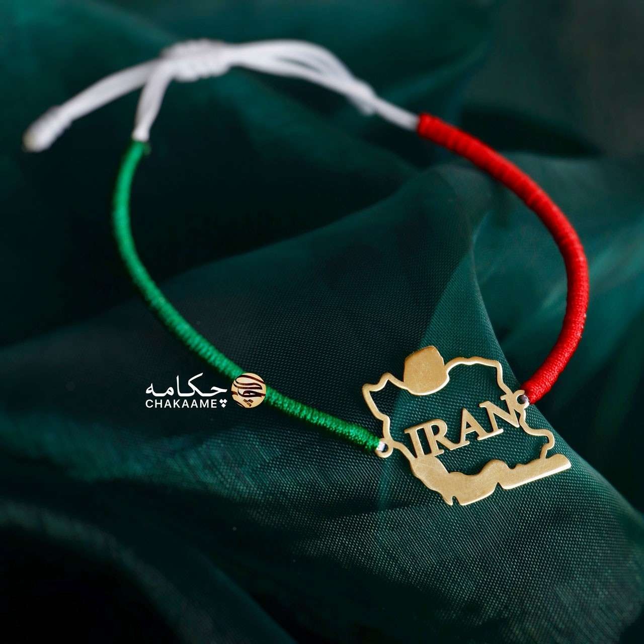 دستبند طلا طرح ایران IRAN دستبند طلا طرح ایران IRAN