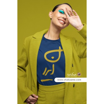 تیشرت طرح خطی ایران