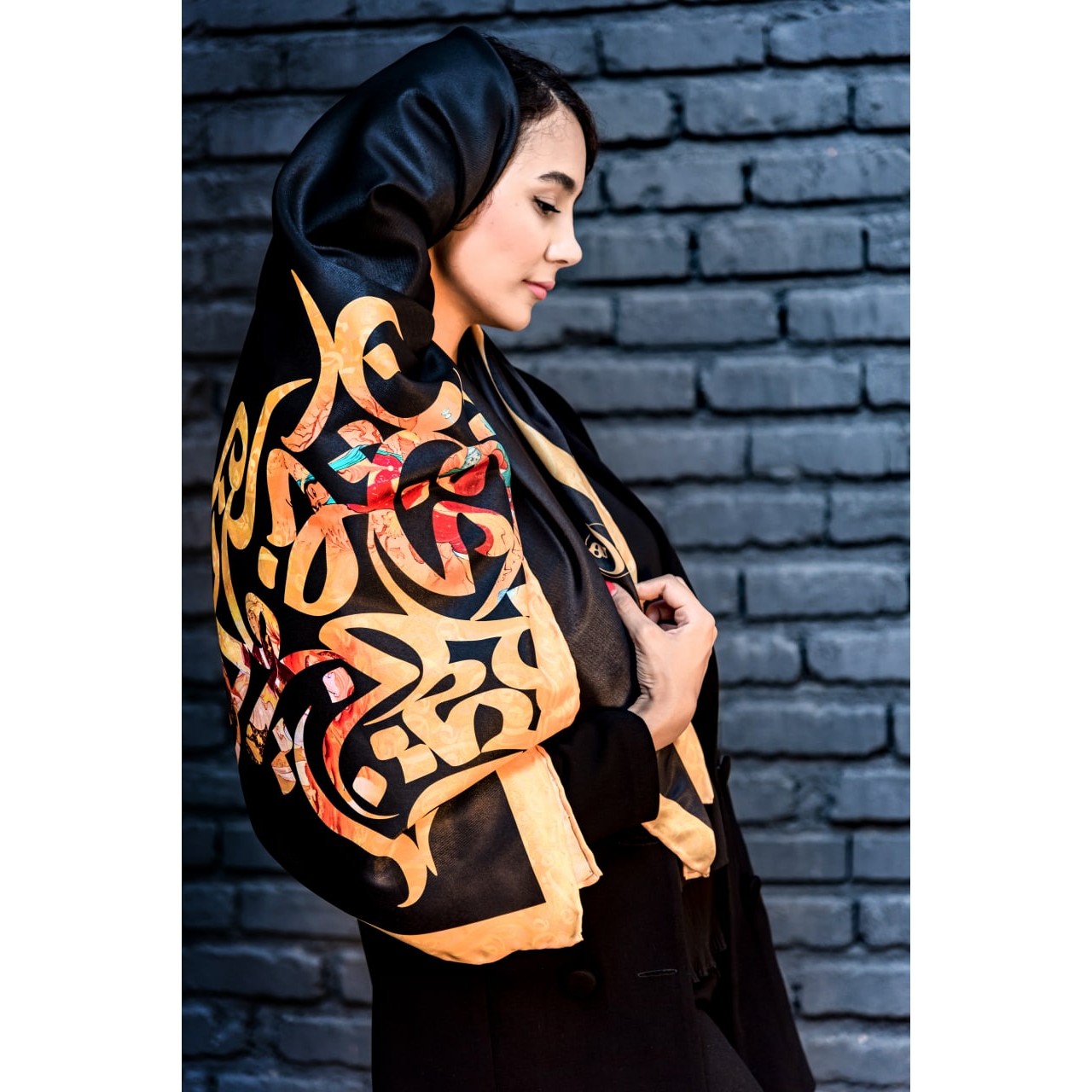 روسری طرح شیرین