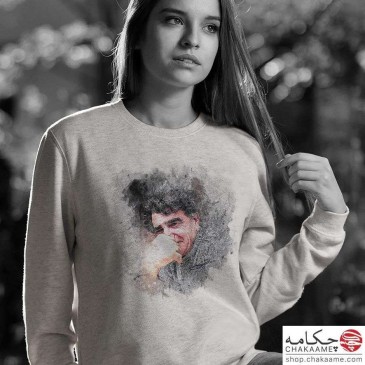 سویشرت طرح چهره استاد شجریان 2