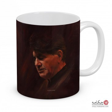 ماگ نقاشی استاد شجریان