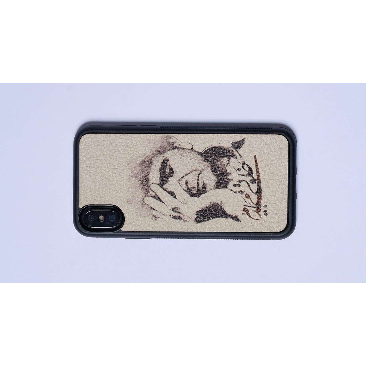 قاب موبایل چرم - طرح خلوتی میبایدم قاب موبایل چرم - طرح خلوتی میبایدم