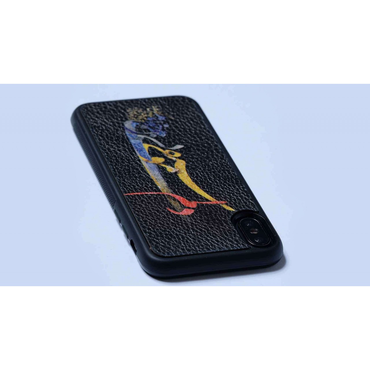 قاب موبایل چرم - طرح دلم موسیقی... قاب موبایل چرم - طرح دلم موسیقی...