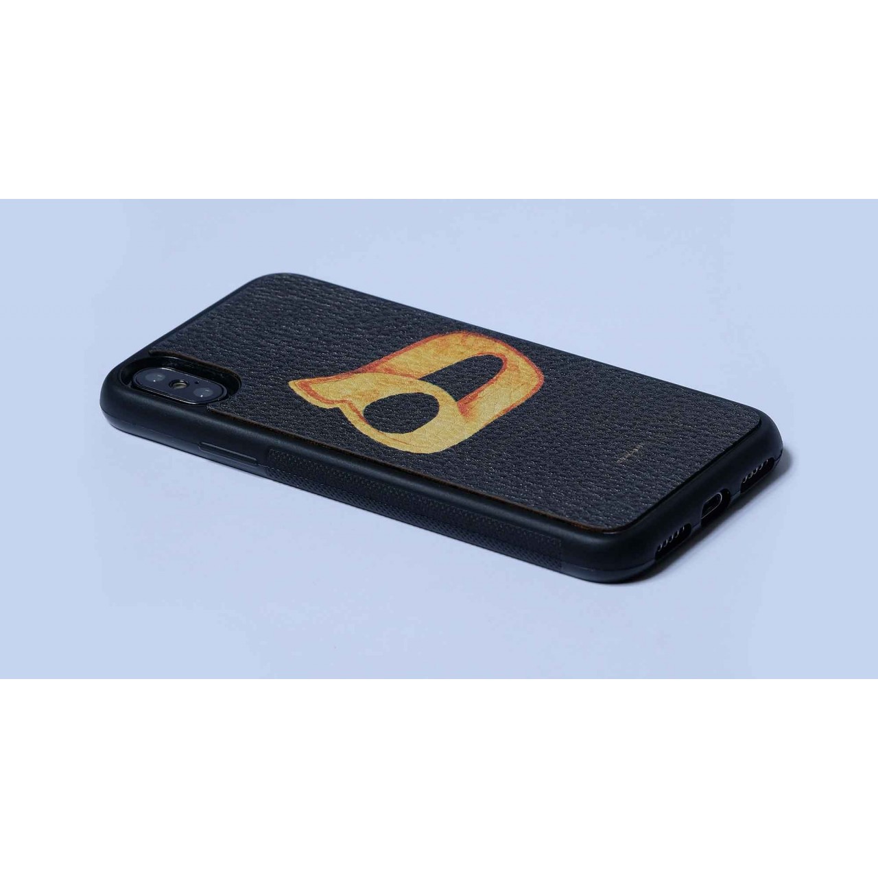 قاب موبایل چرم - طرح هـ قاب موبایل چرم - طرح هـ