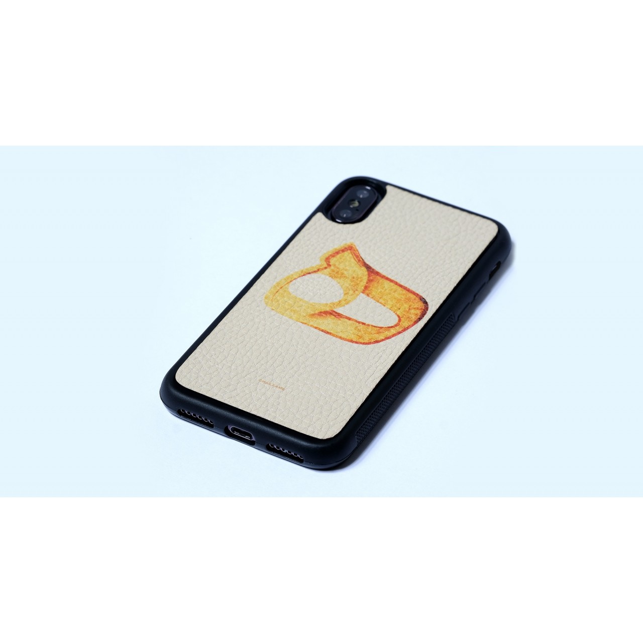 قاب موبایل چرم - طرح هـ / طرح روشن قاب موبایل چرم - طرح هـ / طرح روشن