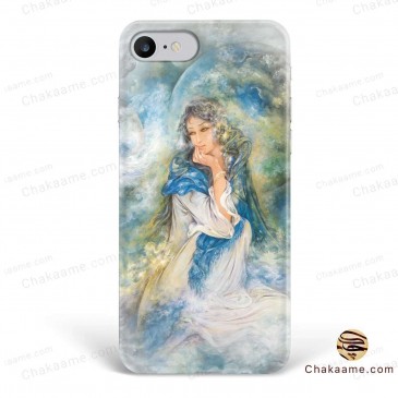 قاب موبایل طرح بانوی کهکشان ها اثر استاد فرشچیان