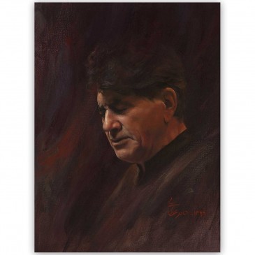 تابلو نقاشی استاد شجریان