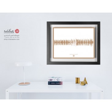 تابلو طرح امواج صدای آواز... 2